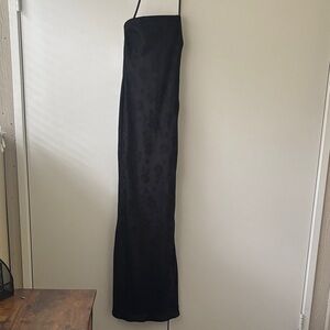 Forever 21 Black Strapless Maxi Dress
